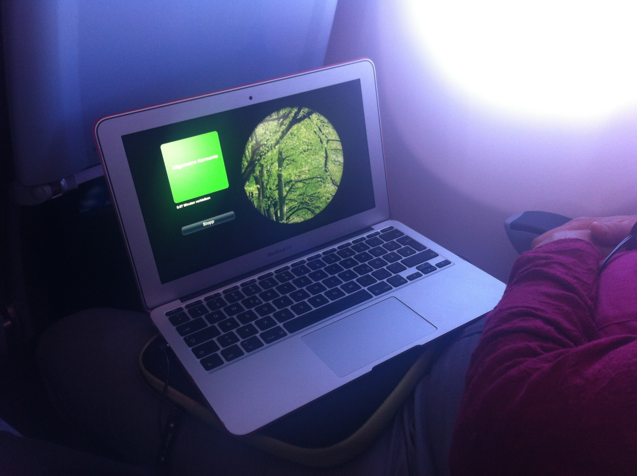 Audio-Balance! auf einem MacBook unterwegs